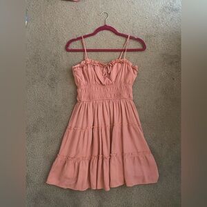 Francesca’s Trixxi Blush Pink Mini Dress